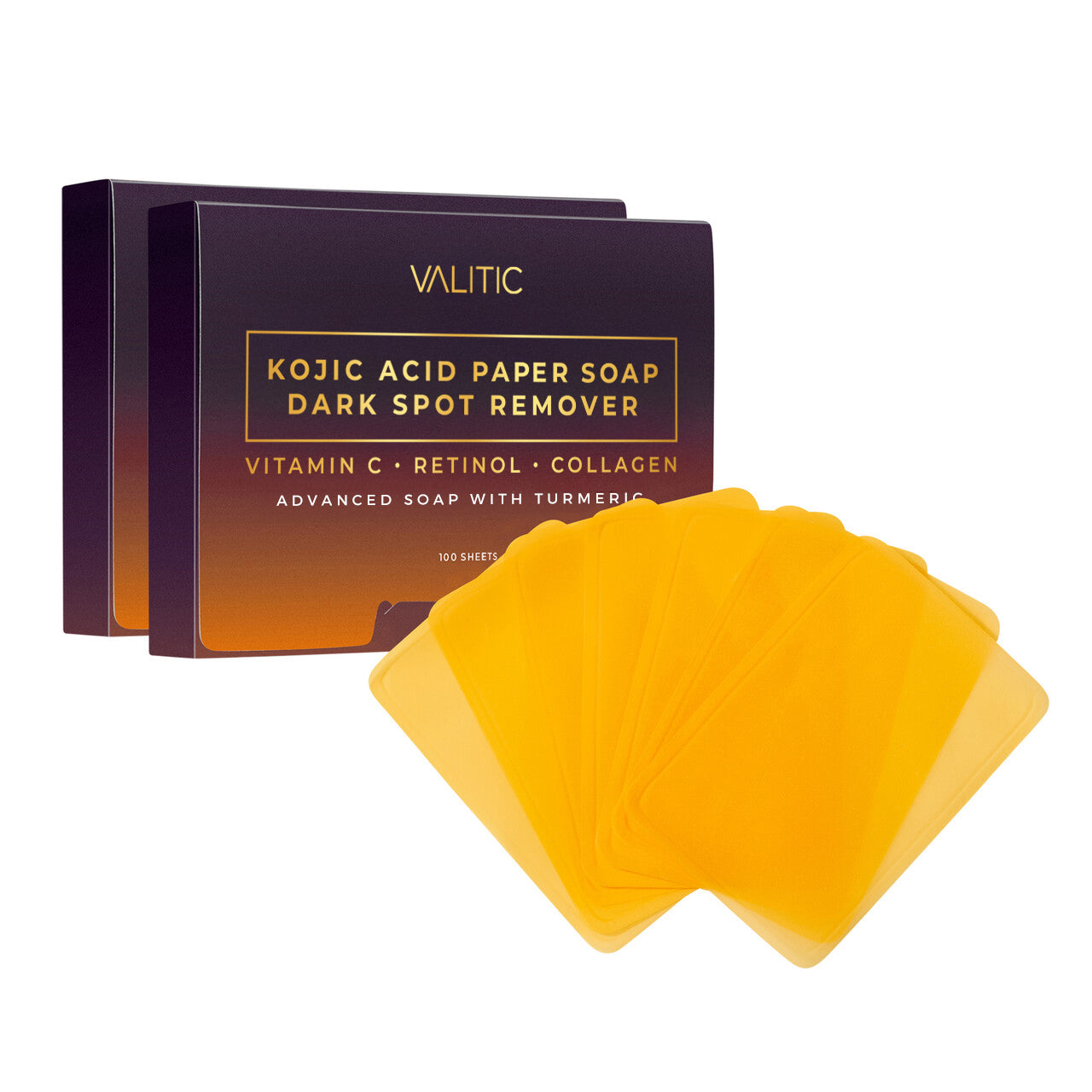 Kojic Acid Dark Spot Remover Paper Soap