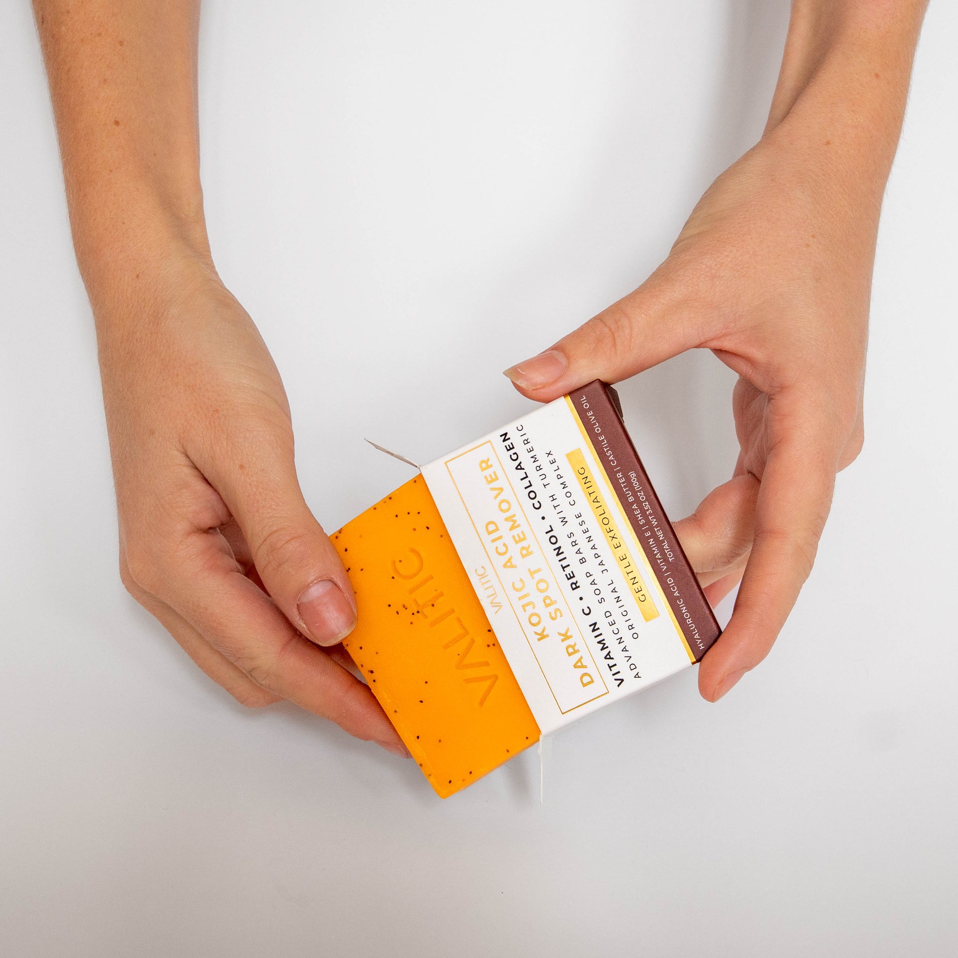 Exfoliating Turmeric Kojic Acid Soap Bar