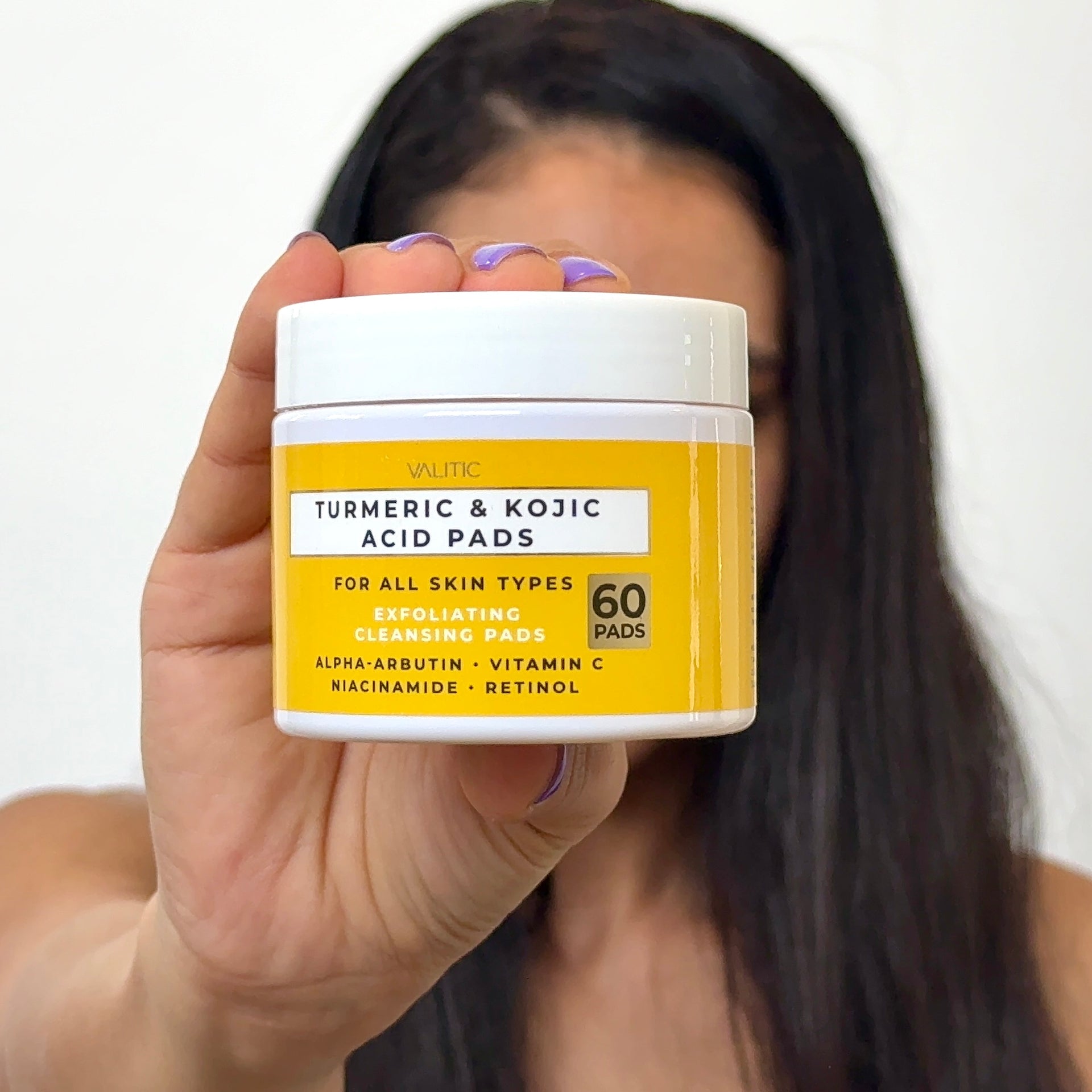 Turmeric & Kojic Acid Exfoliating Cleansing Pads