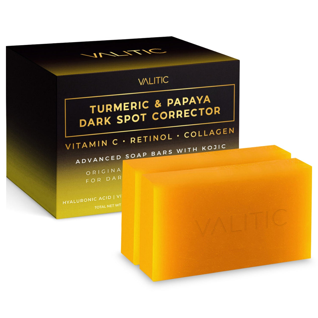 Kojic Acid Papaya and Turmeric Soap Bar