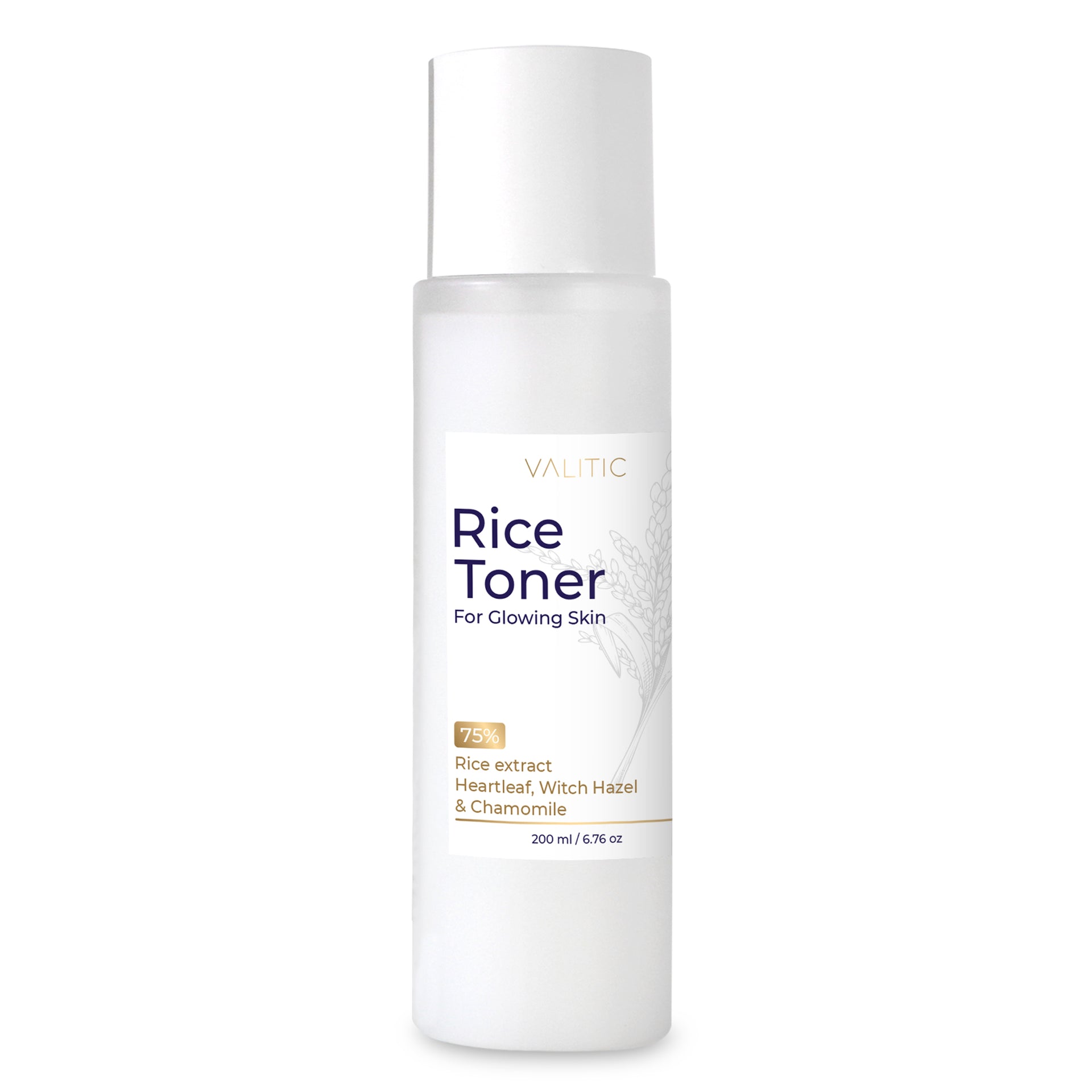 Rice Extract Toner for Glowing Face Skin