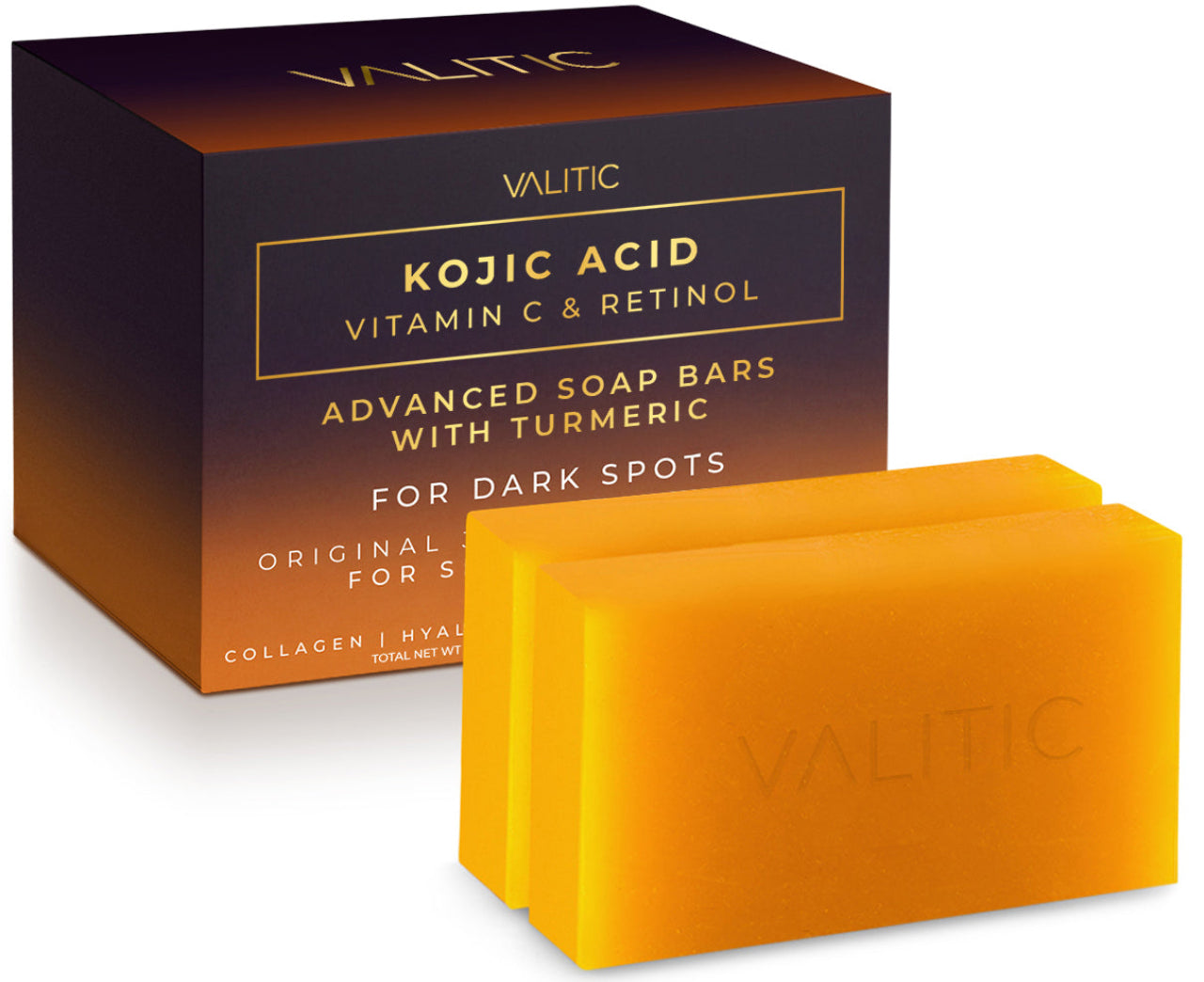 Kojic Acid Vitamin C & Retinol Soap Bar